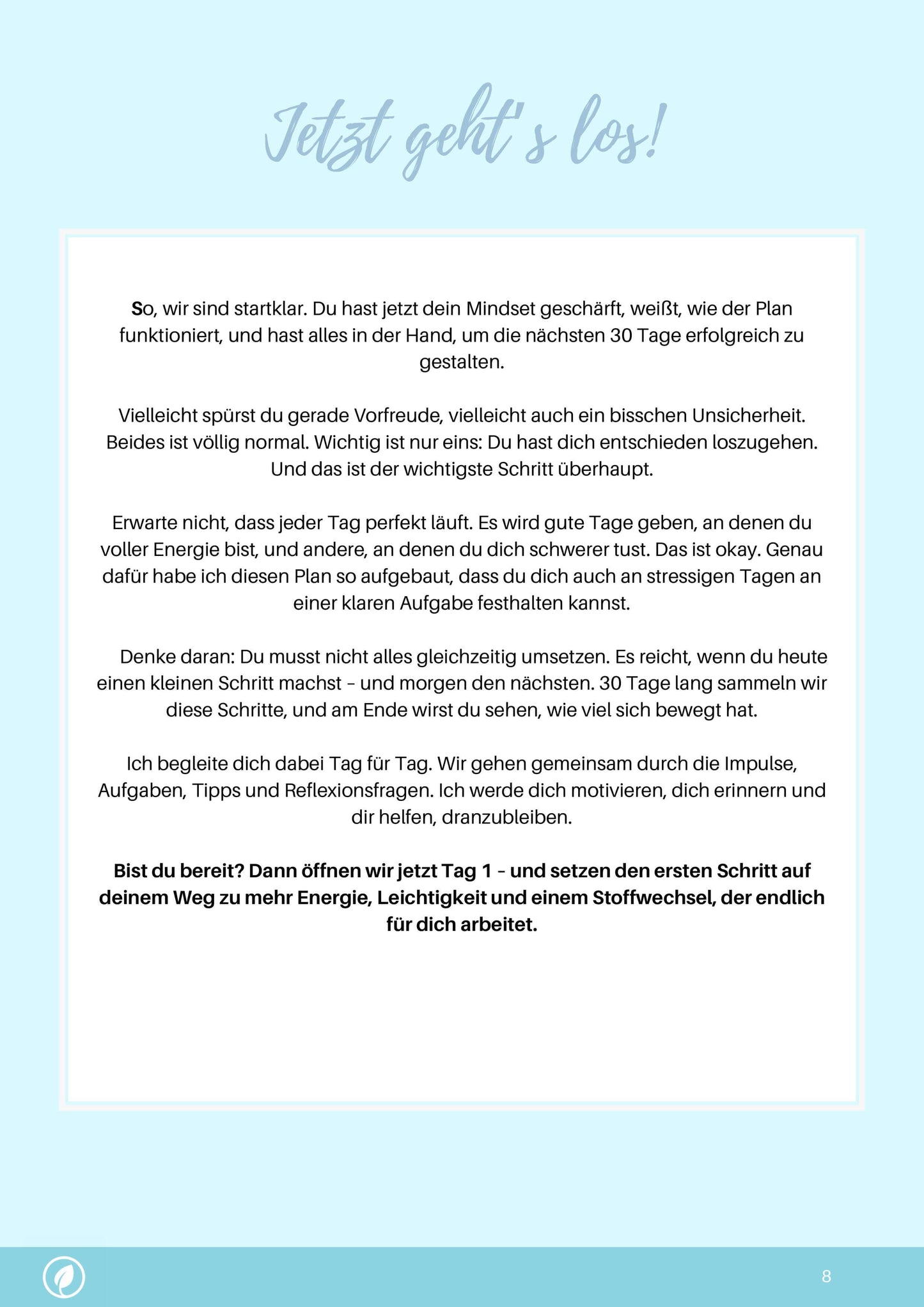 30-Tage-Stoffwechsel-Boost