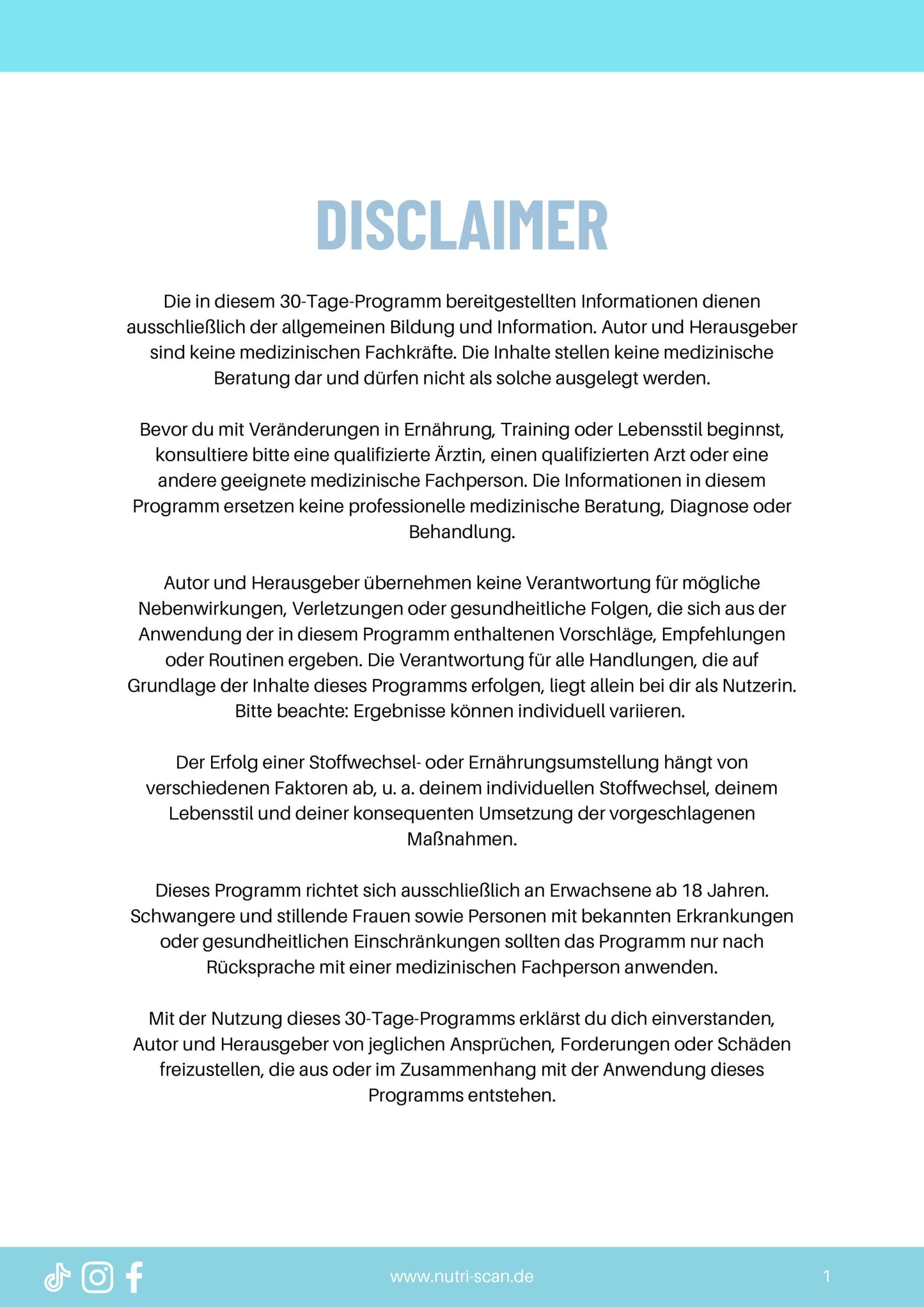 30-Tage-Stoffwechsel-Boost