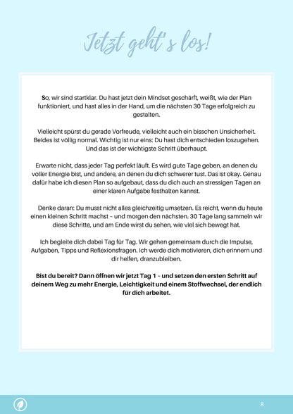 30-Tage-Stoffwechsel-Boost