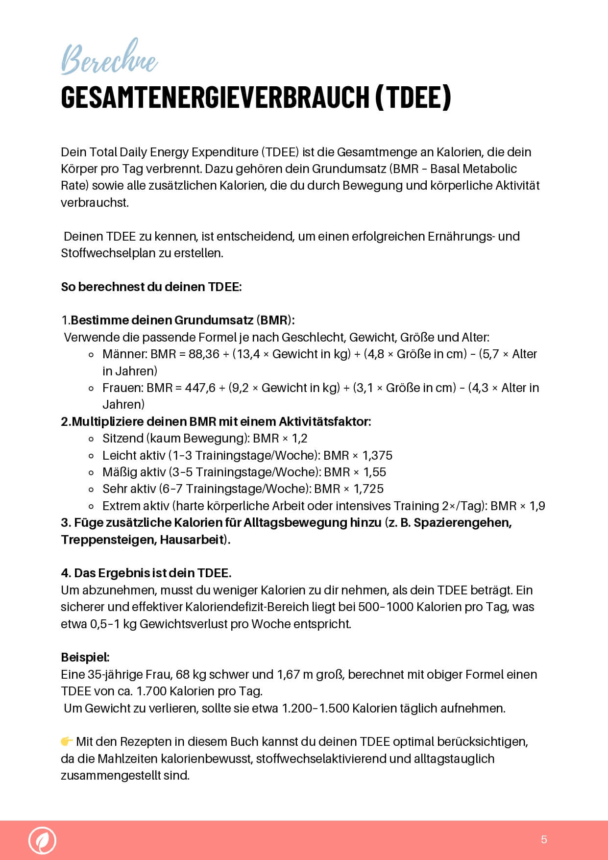 Leicht und lecker: Das Stoffwechsel Rezeptbuch