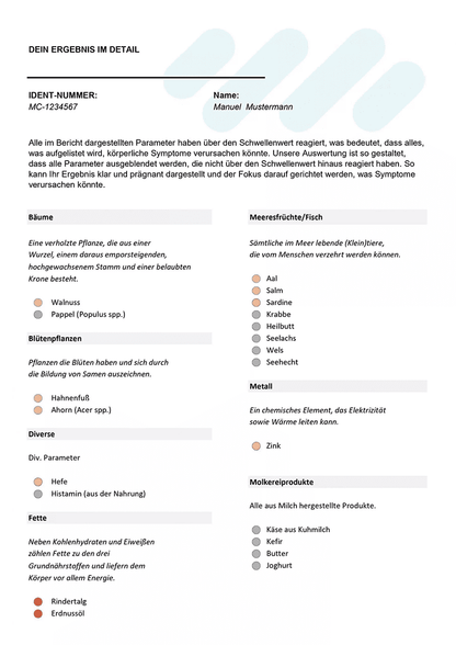 Unverträglichkeitstest Pro - Haartest - Vitalstoffkraft